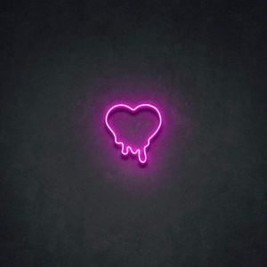 LED NEON Cuore che si scioglie